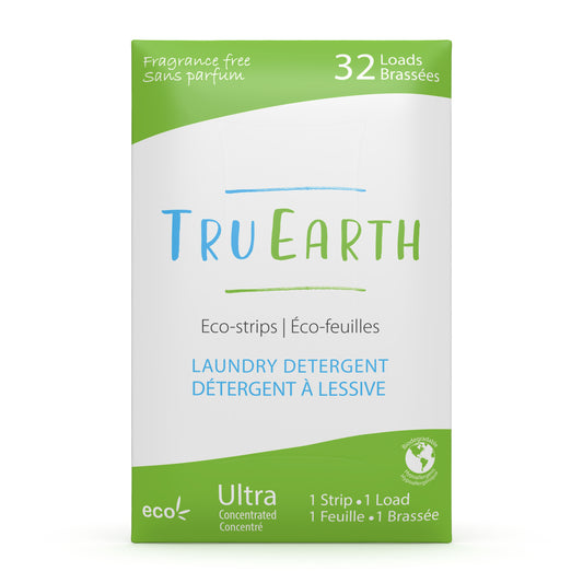 Tru Earth Laundry Strips - Fragrance Free- 32 Loads