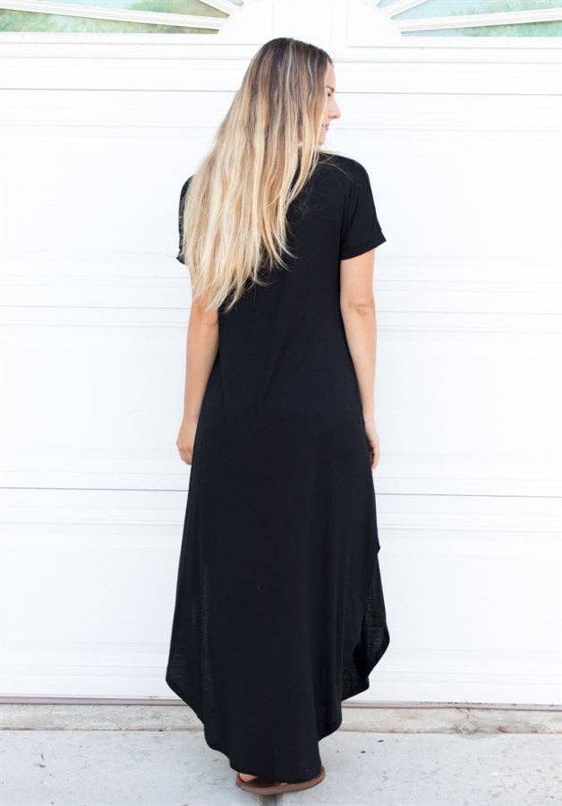 Solid Relaxed Maxi Dress