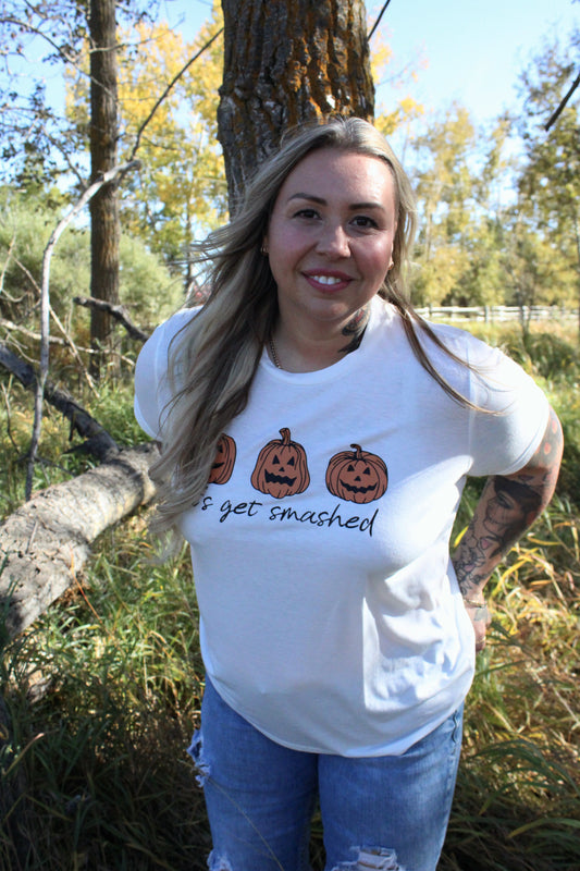 "Let's Get Smashed" Halloween Tee -SALE!